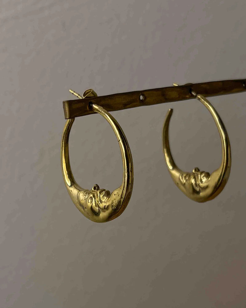 Brass Hoops
