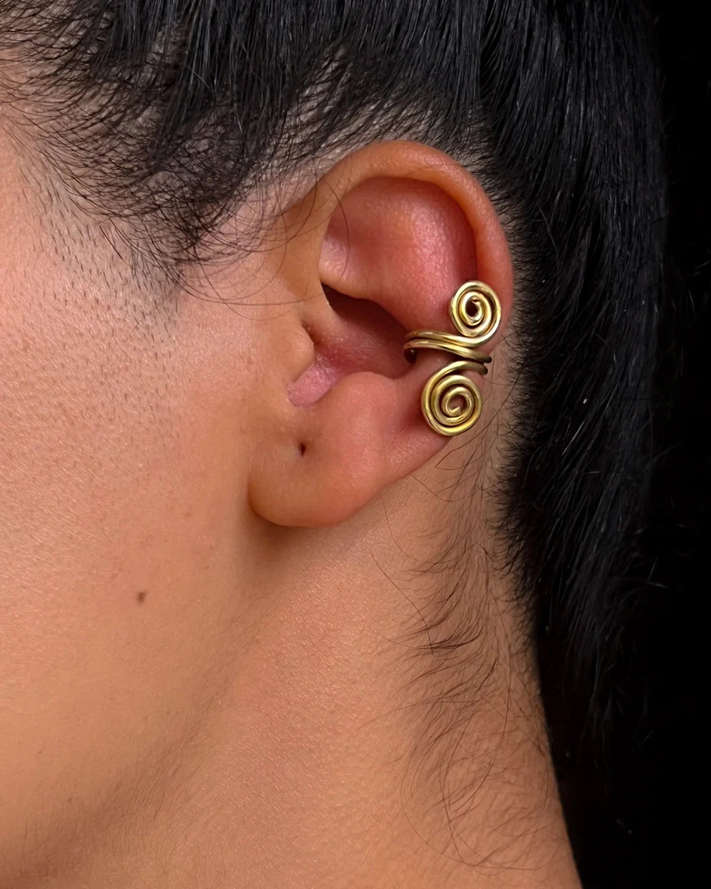 Brass Earcuffs