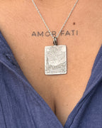 Silver Van Gogh Necklace