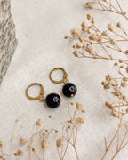 Black Tourmaline Earrings