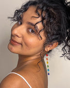 Long Rainbow Earrings