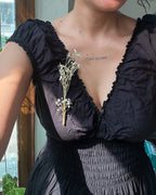 Flower Holder Brooch