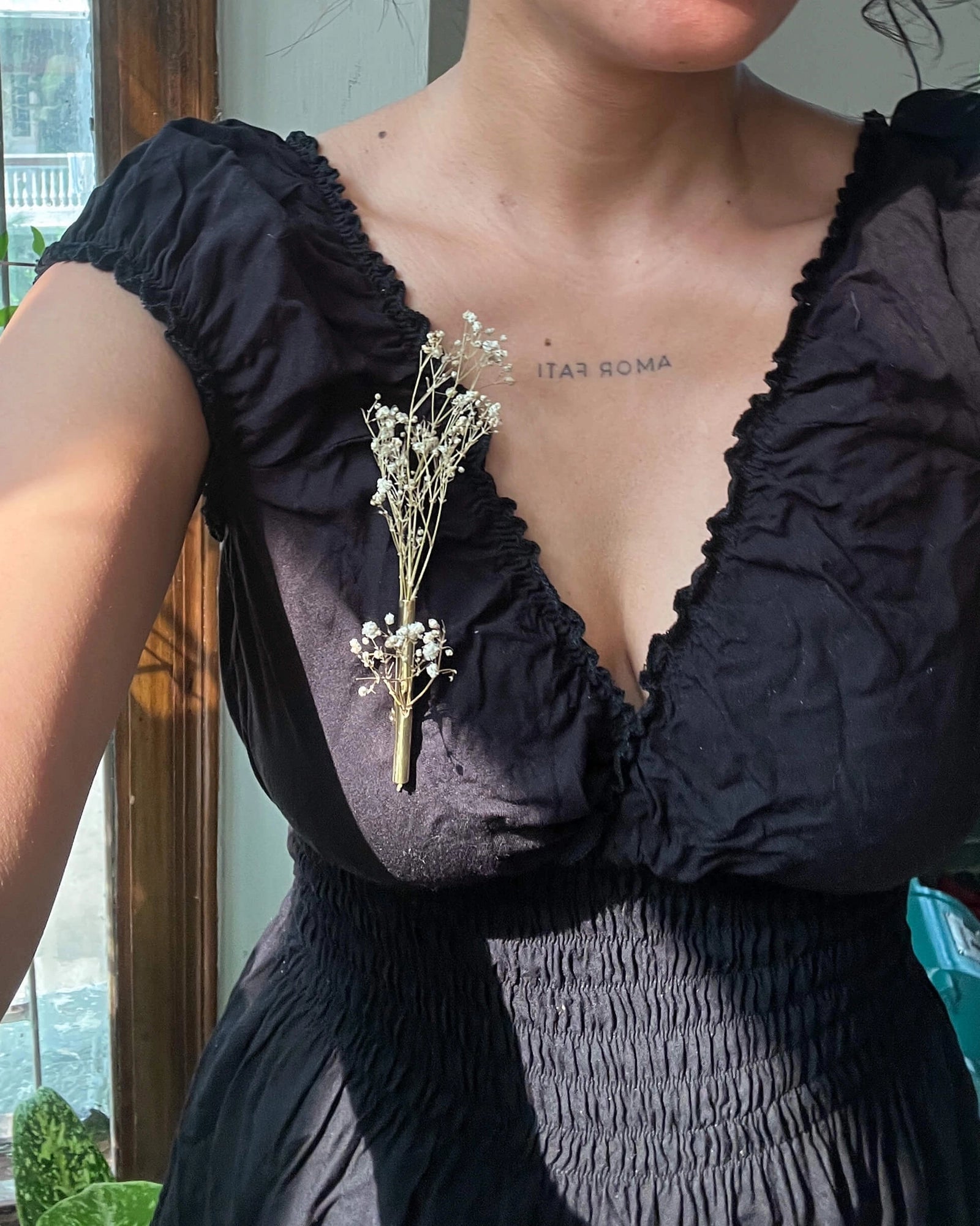 Flower Holder Brooch