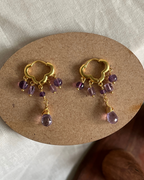 Amethyst Chandelier Earrings