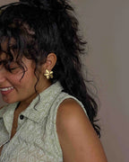 Flower Statement Studs