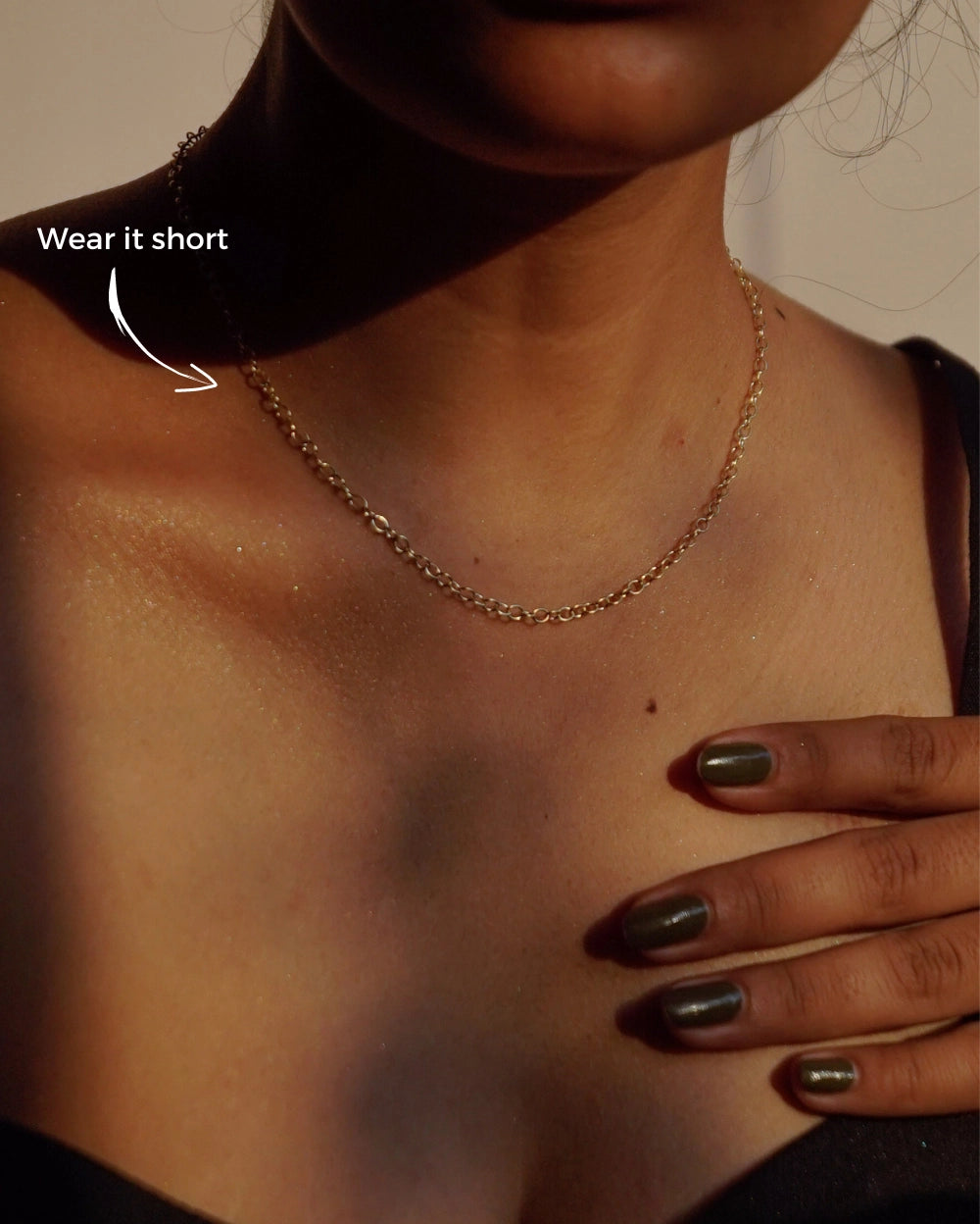 Olivia Round Linked Chain