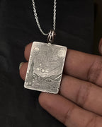 Silver Van Gogh Necklace