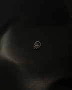 Silver oxidised star nose ring for pierced nose handmade by A Creator's Studio