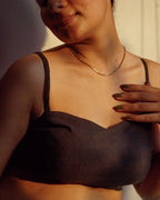 Brass rectangular link chain handmade by A Creator's Studio