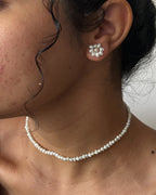 Freshwater White Pearl Choker handmade by A Creator's Studio