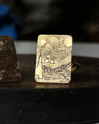 van gogh ring handmade with a creator's studio