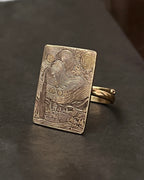 Van Gogh Ring Brass