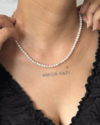 Freshwater Round 4mm pearl Necklace
