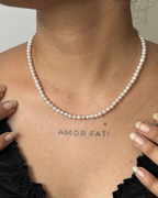 Freshwater Round 4mm pearl Necklace