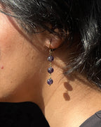 Amethyst Crystal Earrings