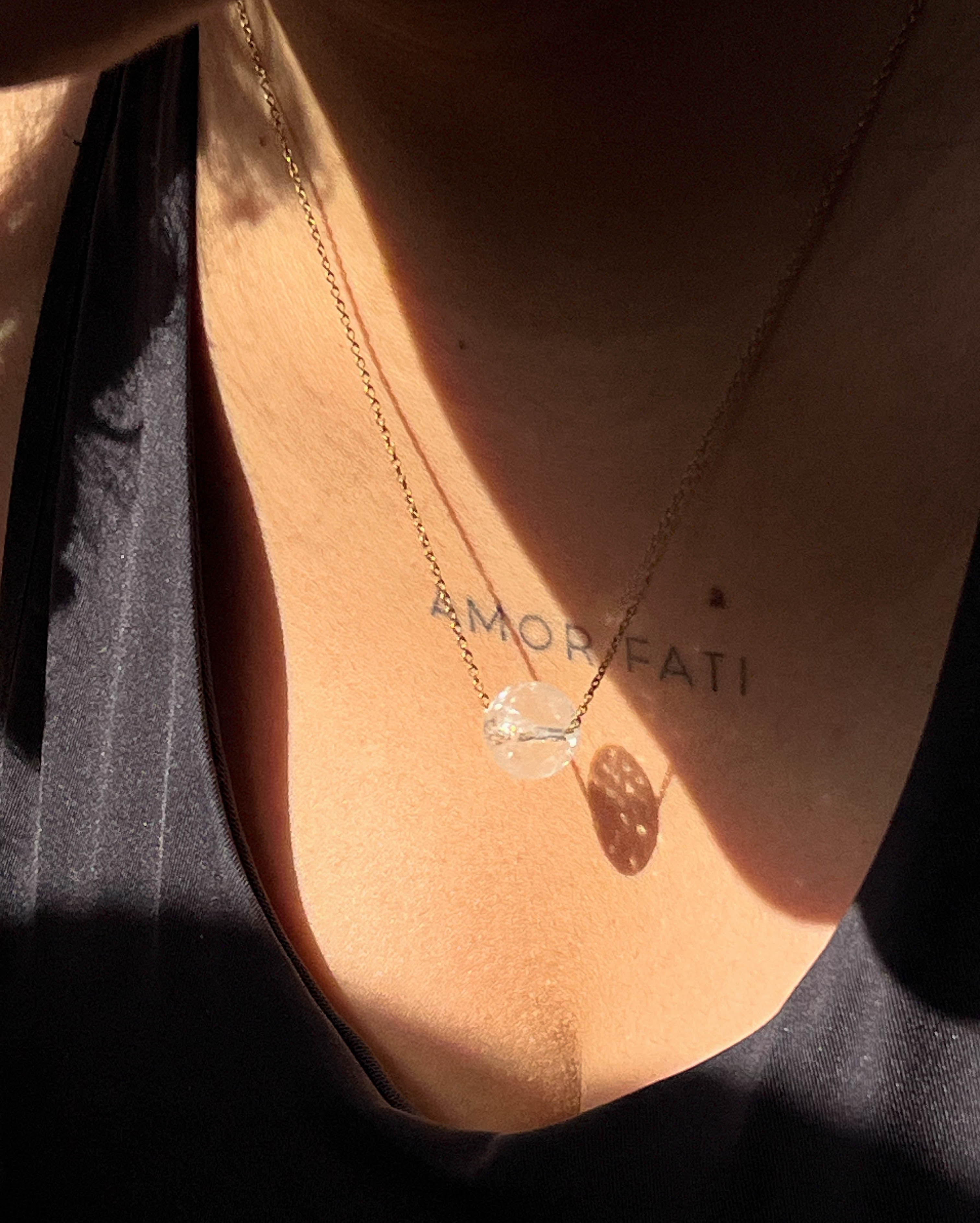 Clear Quartz Necklace