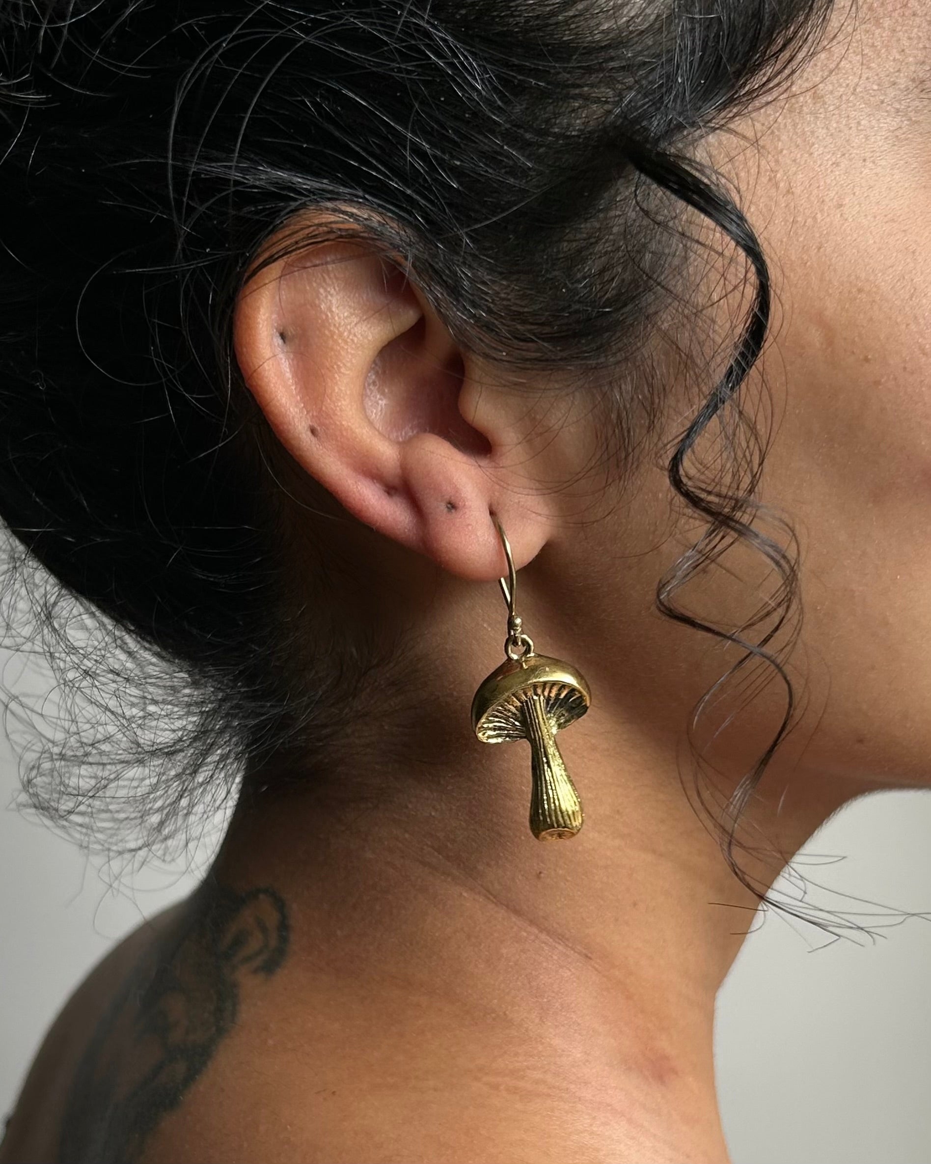 Mushroom Earrings
