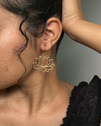Lotus Earrings