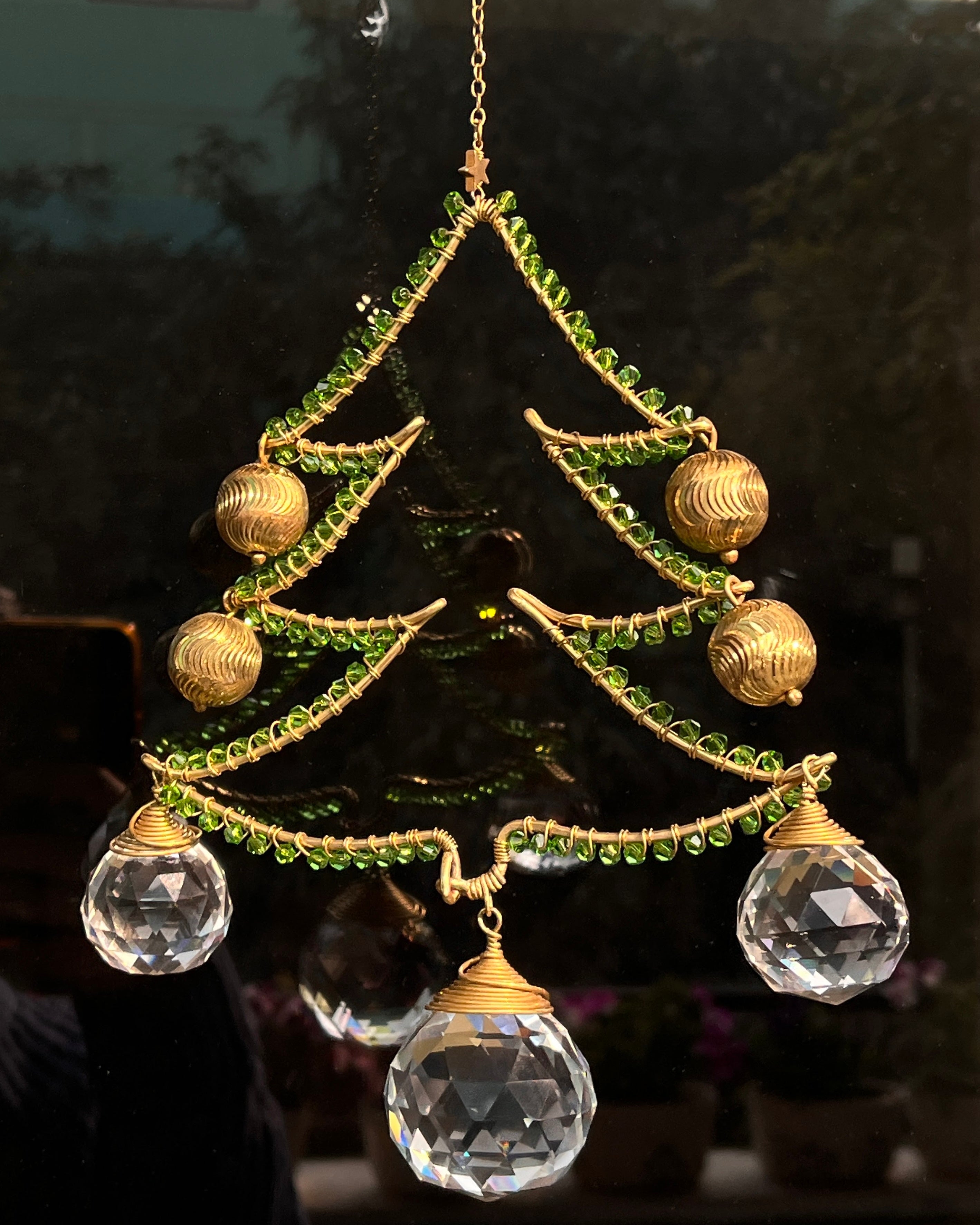Christmas Tree Suncatcher