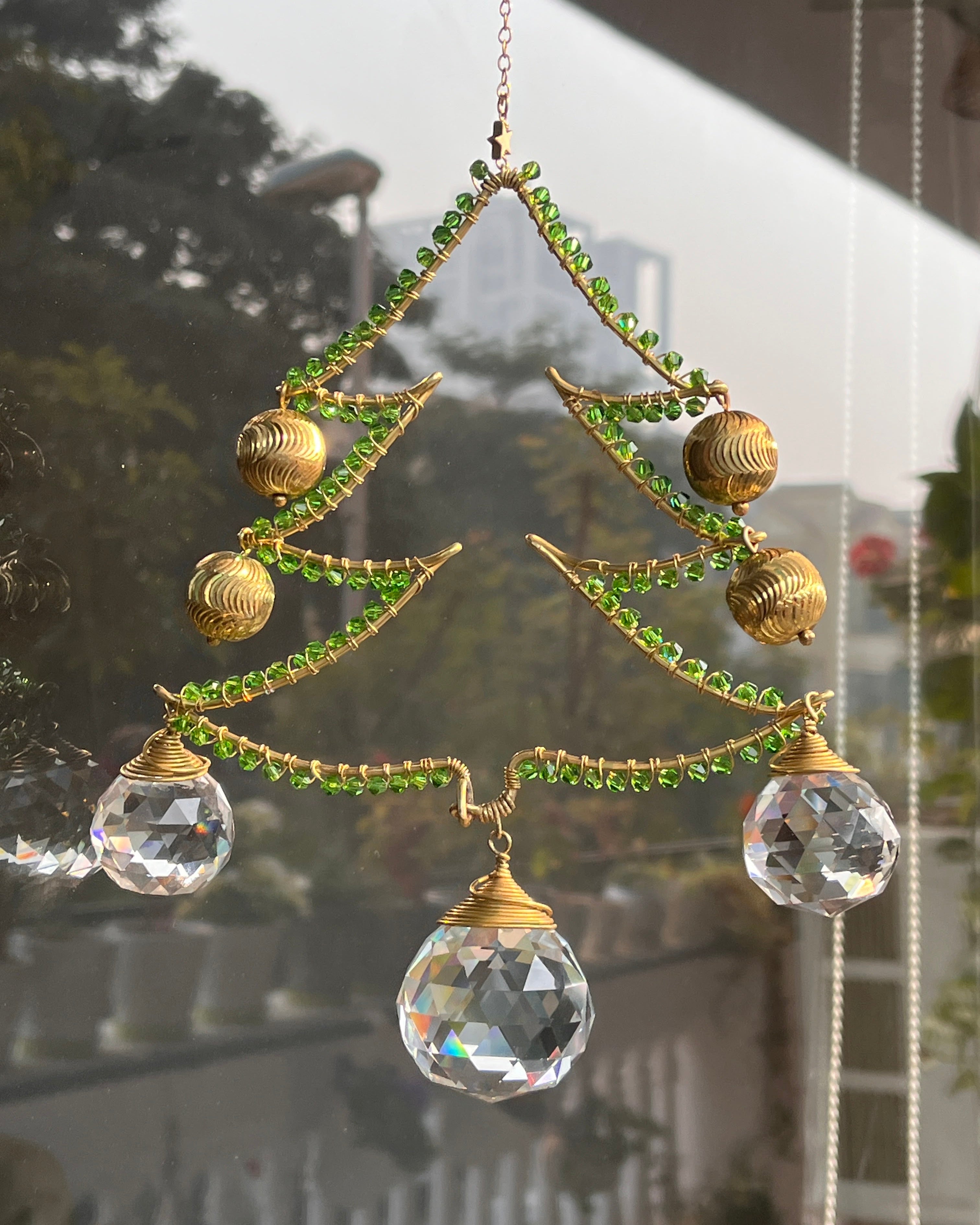 Christmas Tree Suncatcher