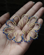 Flower in Bloom Earrings Red