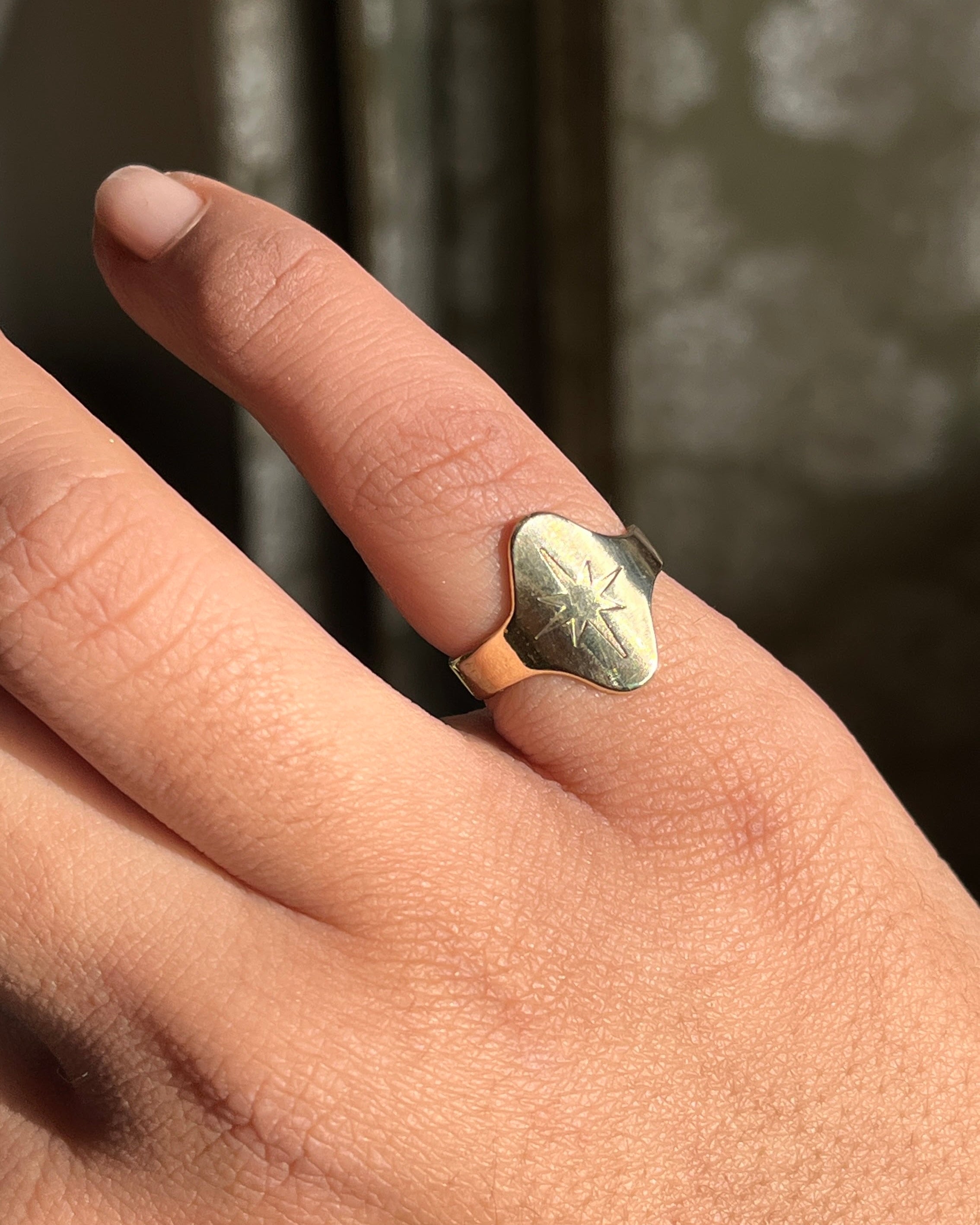 Signet Ring Brass