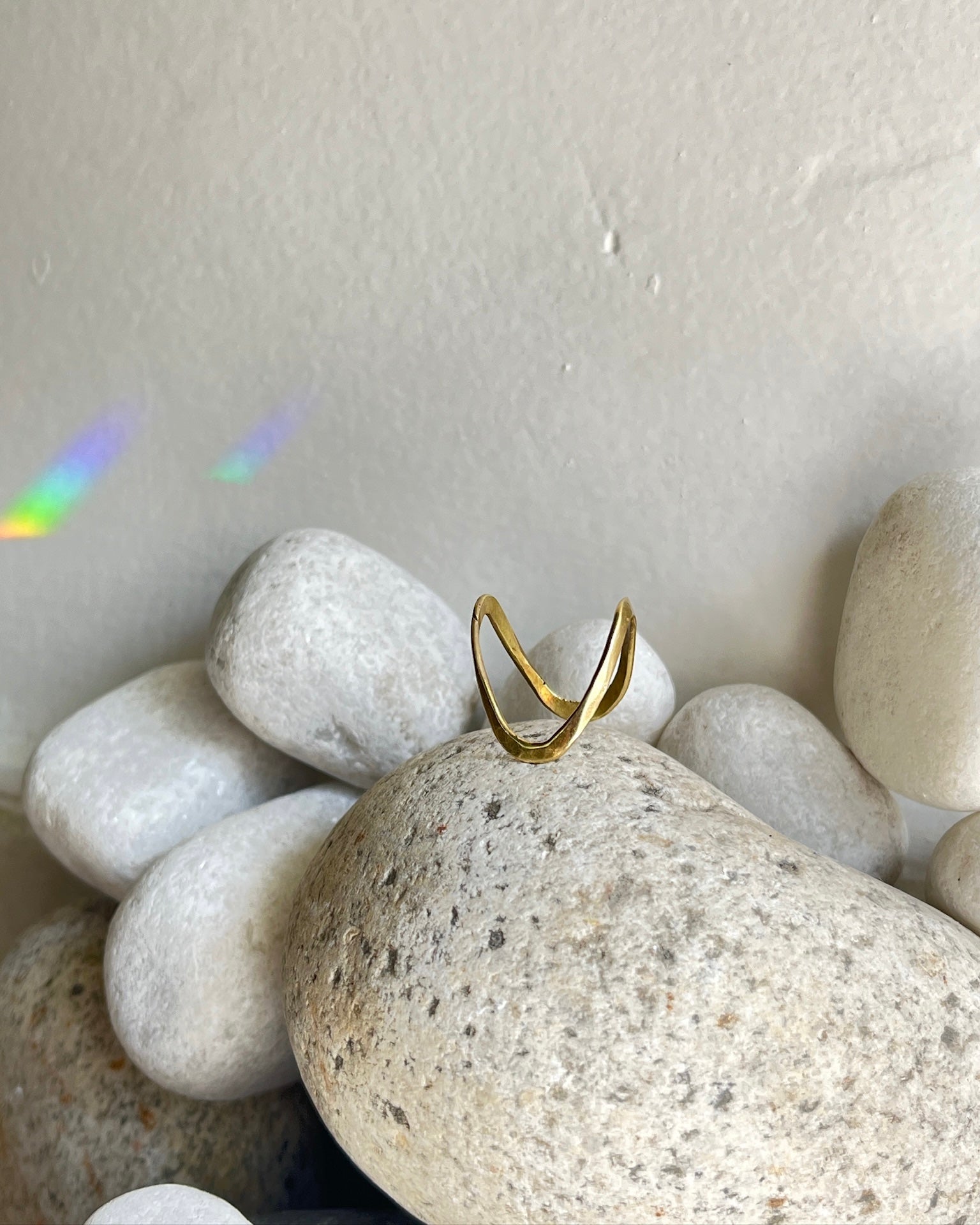 Vanki Ring Brass