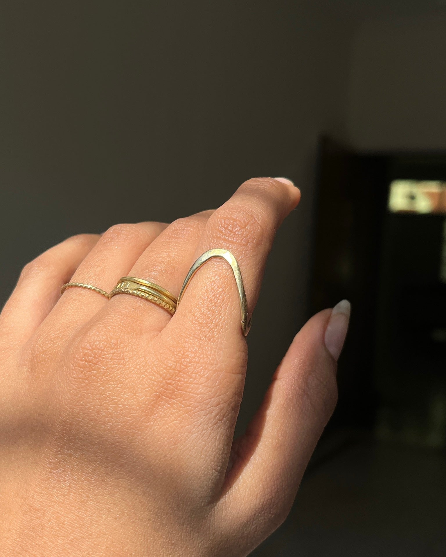 Vanki Ring Brass