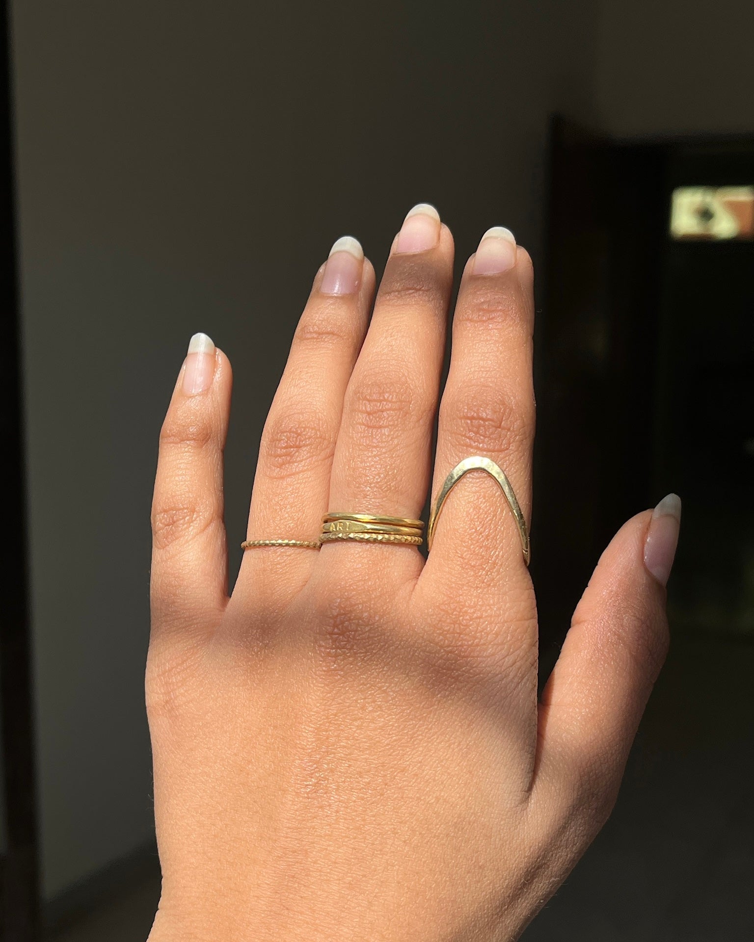 Vanki Ring Brass