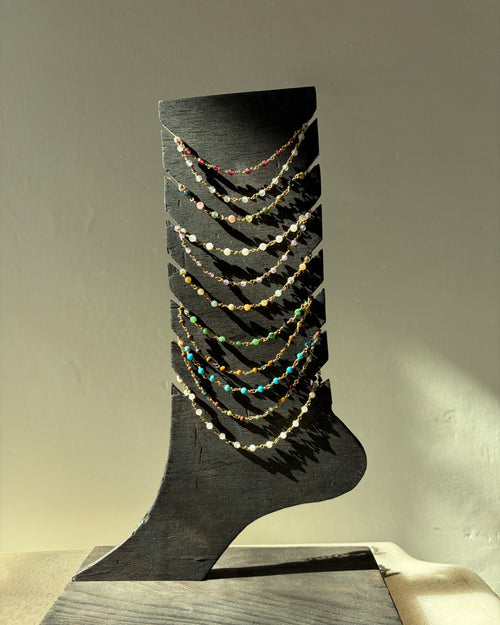 Amazonite Anklet