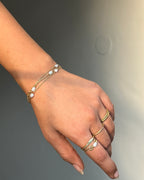 Everyday Layered Pearl Bracelet