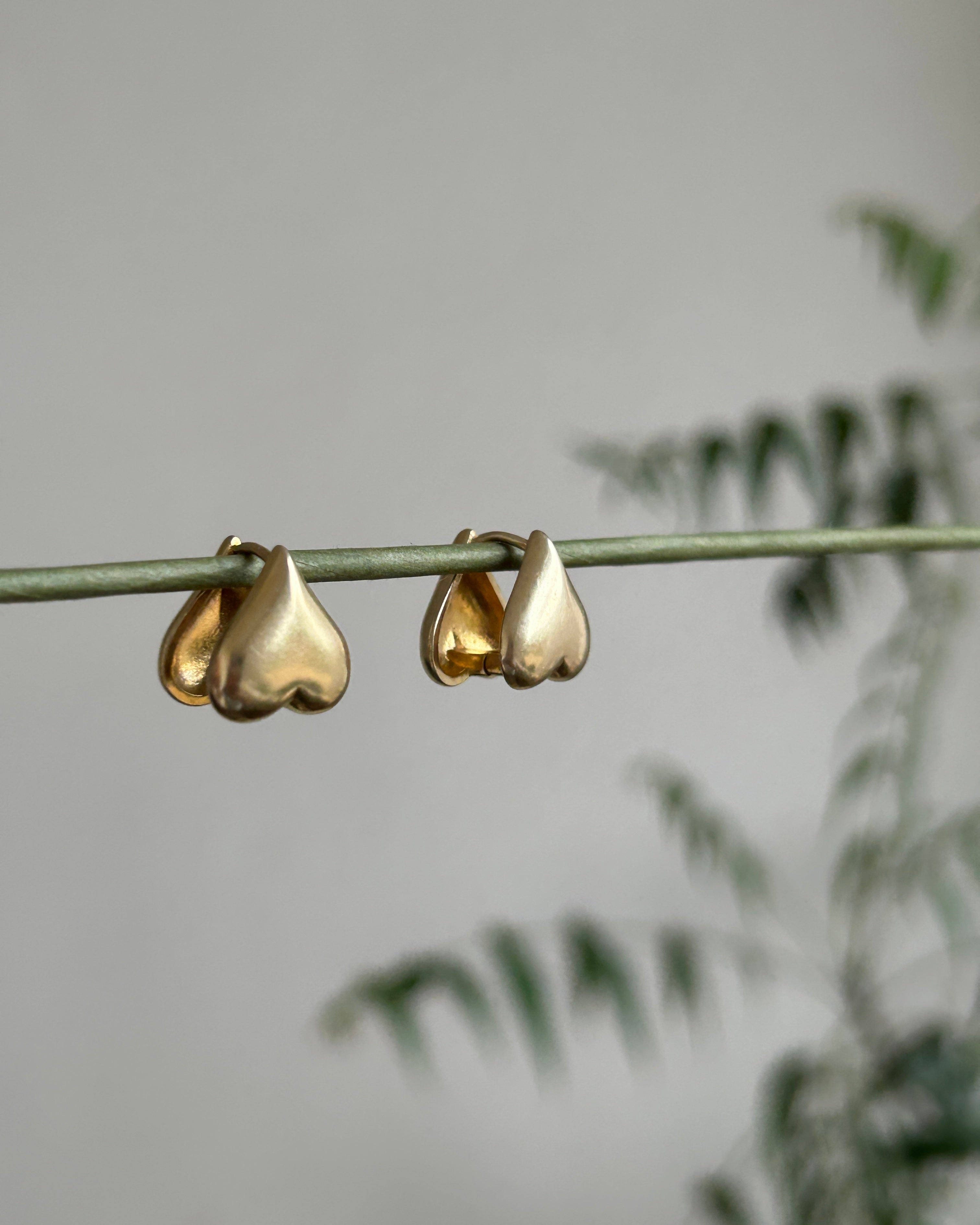 Inverted Heart Hoops