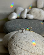 Flat Wave Ring Brass