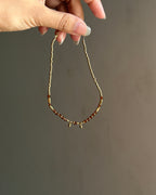 Carnelian crystal Anklet