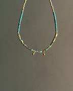 Mixed Crystal Drop Anklet