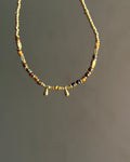 Tiger Eye drop Anklet