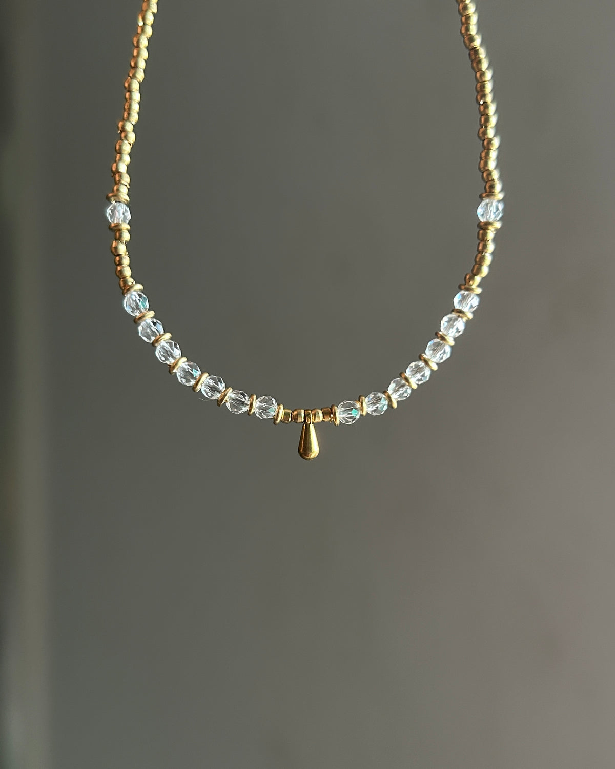 Glass drop Anklet