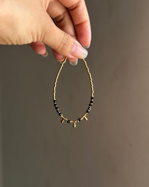 Black Onyx Drop Bracelet