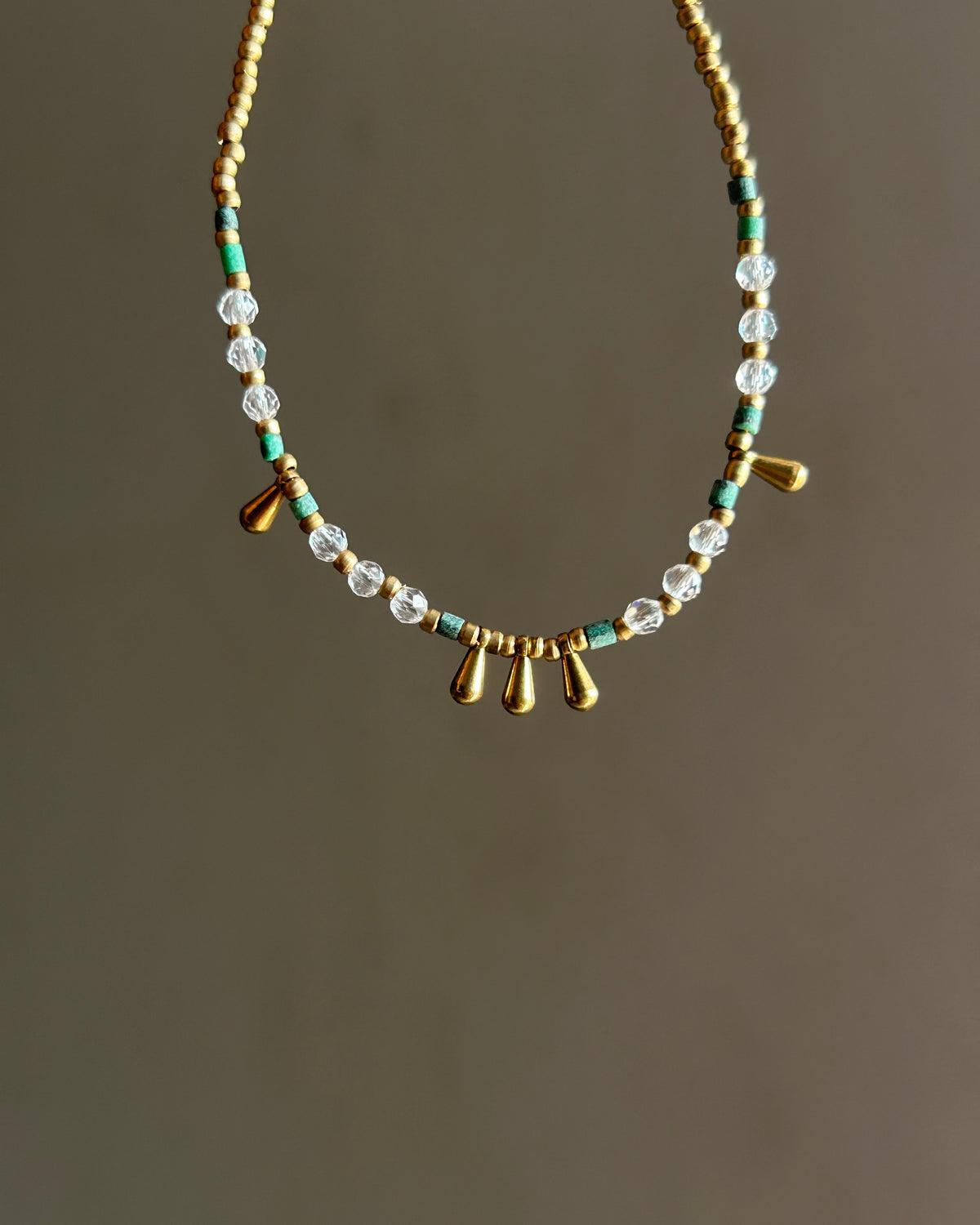 Blue Agate Drop Bracelet