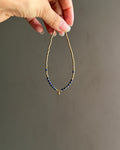 Lapis Lazuli drop Anklet