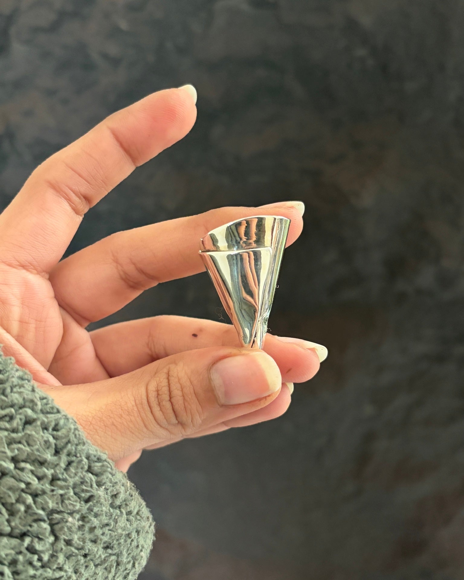 Bouquet Brooch Silver