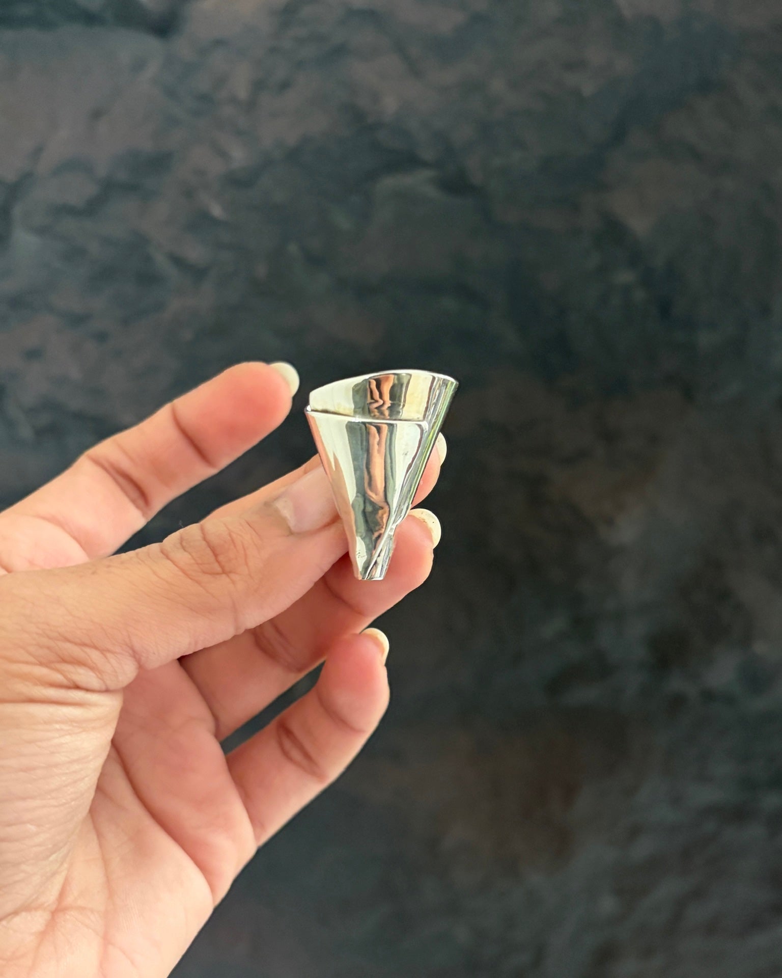 Bouquet Brooch Silver