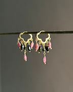 Multi Tourmaline Chandelier Earrings