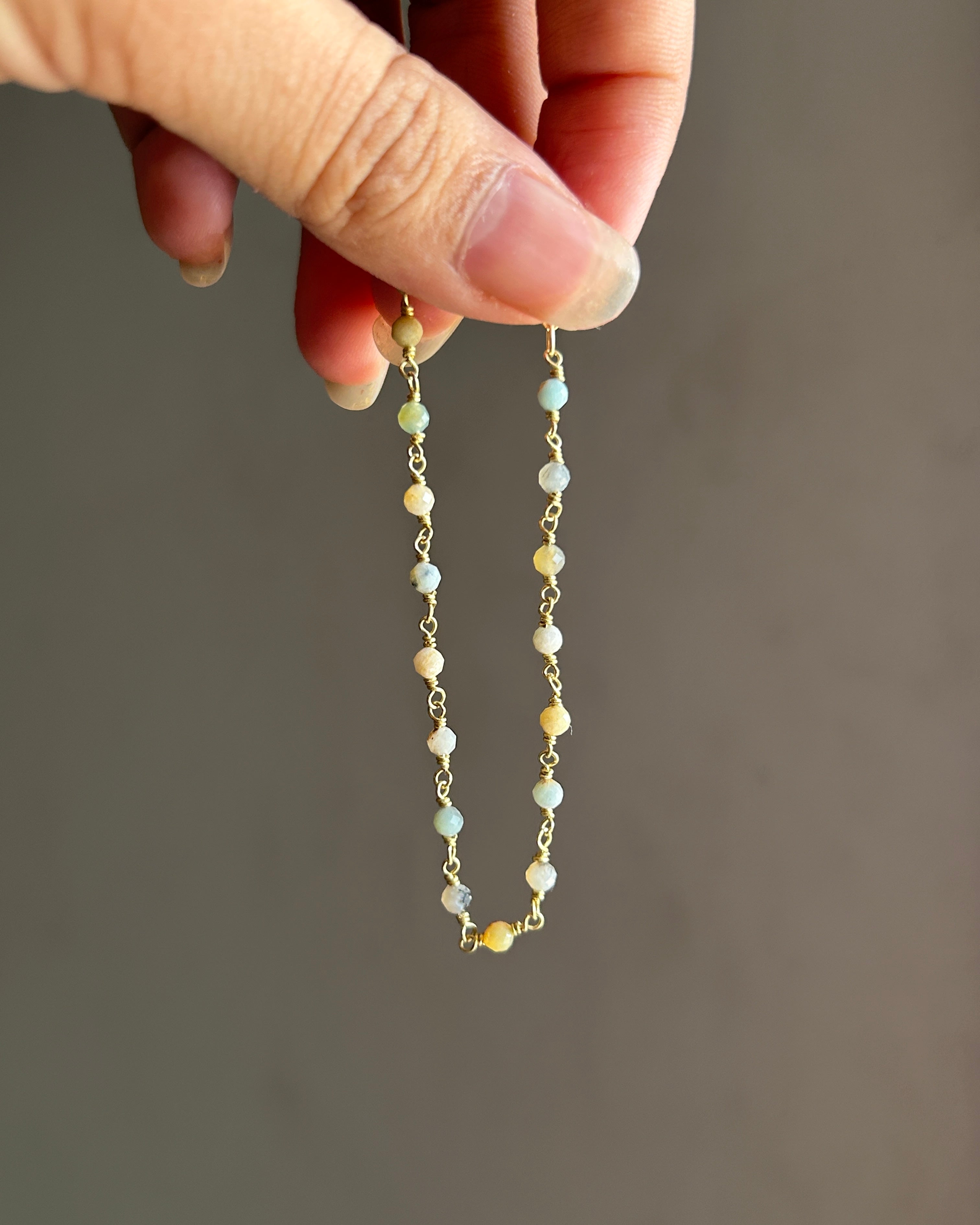 Amazonite Crystal Bracelet