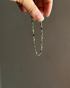 Ruby Zoisite Crystal Bracelet