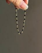 Black Onyx Crystal Bracelet