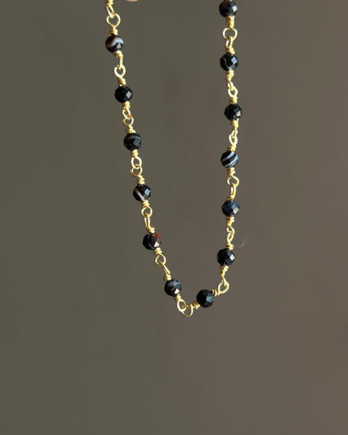 Black Onyx Crystal Bracelet