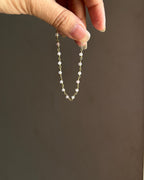 Rose Quartz Crystal Bracelet