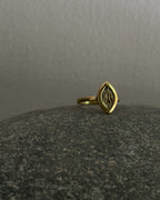 Mini Yoni Ring Brass