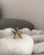 Starfish Ring Brass